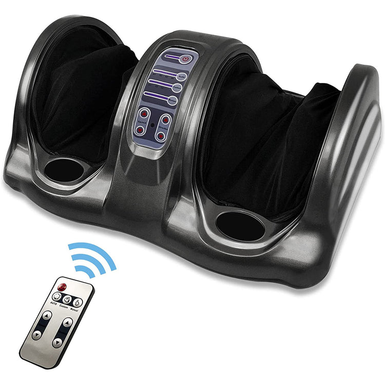 Healing Journey Electric Foot Massager Machine with Kneading & Rolling Shiatsu Therapy