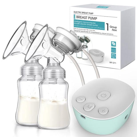 Healing Journey Dual Electric Breast Pump - BPA Free, Double Suction, Hands-Free