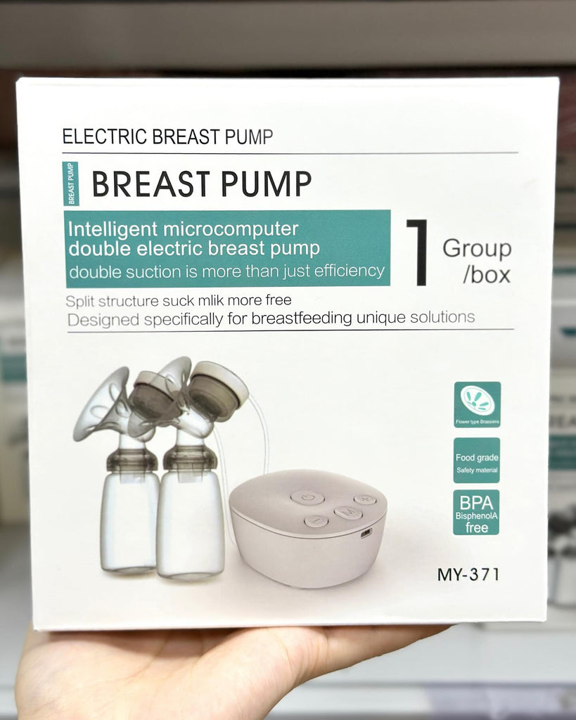 Healing Journey Dual Electric Breast Pump - BPA Free, Double Suction, Hands-Free