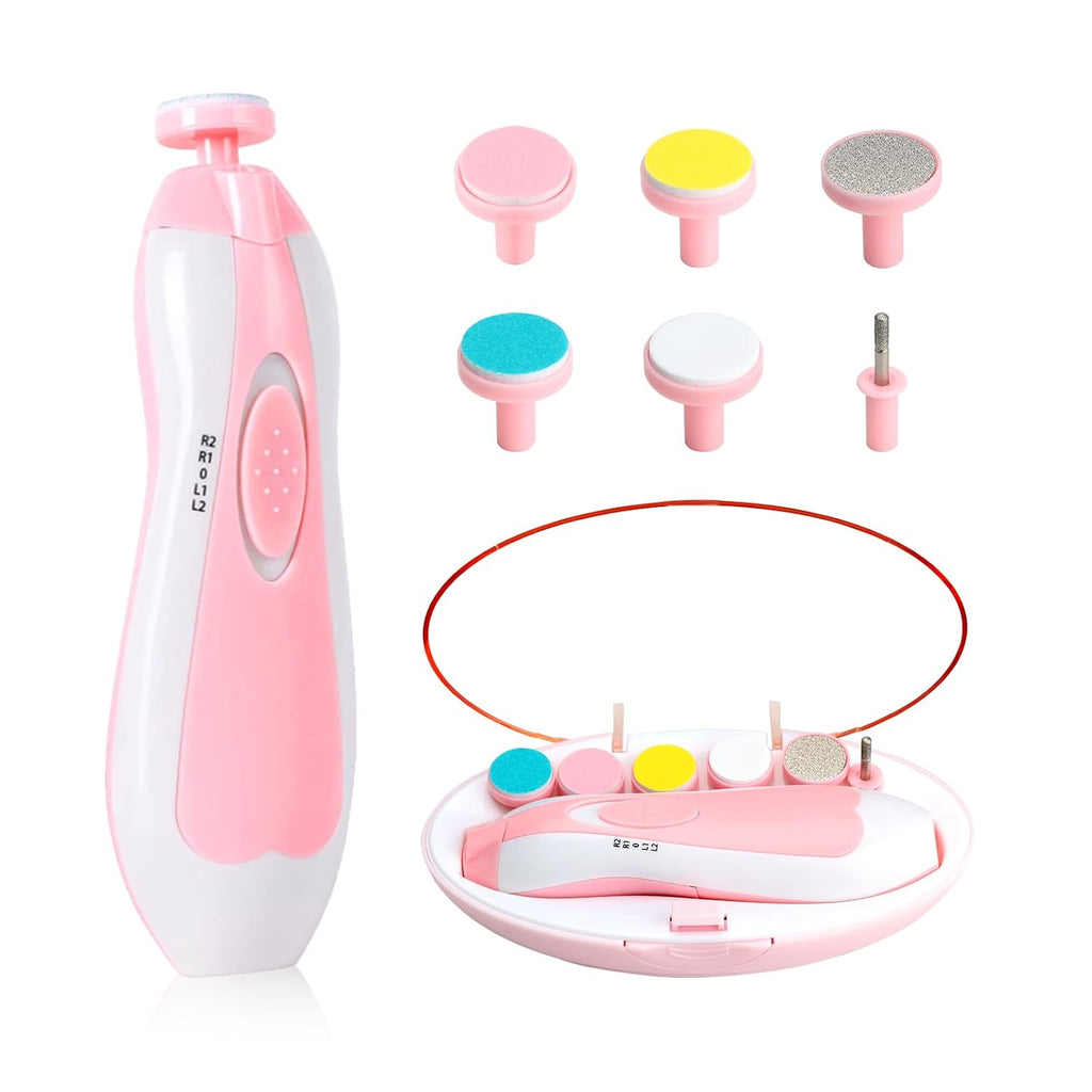 Healing Journey Electric Baby Nail Trimmer Safe Nail Care Set