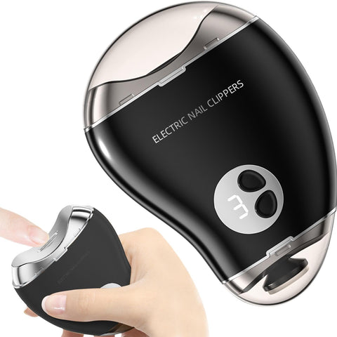 Healing Journey Electric Nail Clipper for Adults & Kids USB Rechargeable Automatic Nail Trimmer
