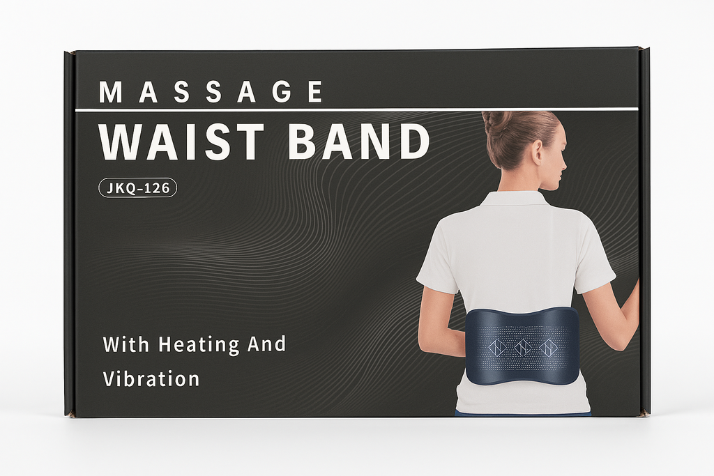 Healing Journey Electric Massage Waist Band With Heating & Vibration