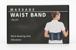 Healing Journey Electric Massage Waist Band With Heating & Vibration