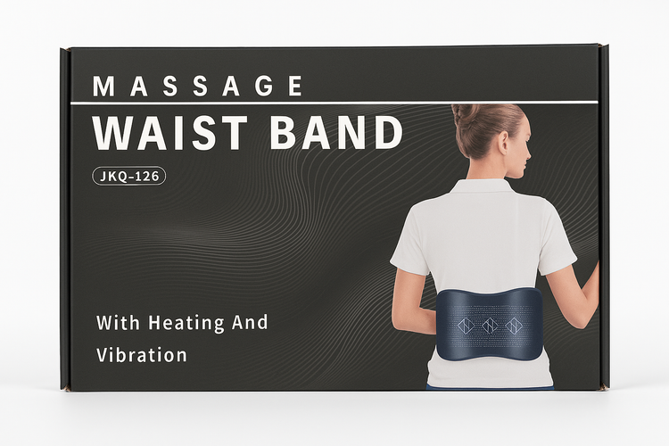 Healing Journey Electric Massage Waist Band With Heating & Vibration