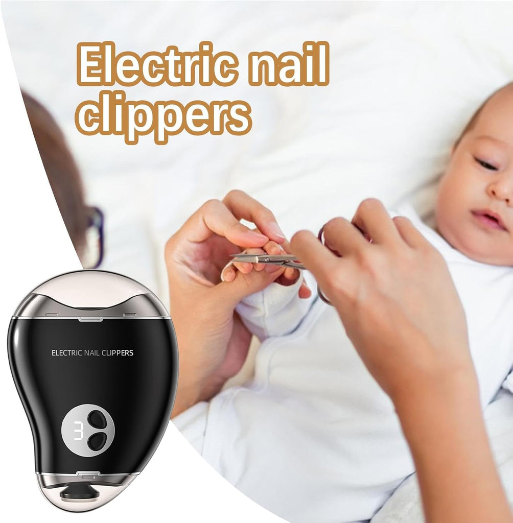Healing Journey Electric Nail Clipper for Adults & Kids USB Rechargeable Automatic Nail Trimmer