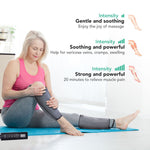 Healing Journey Air Compression Leg Massager with Heat & Adjustable Modes