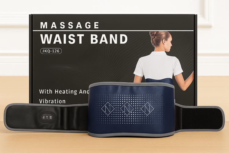 Healing Journey Electric Massage Waist Band With Heating & Vibration