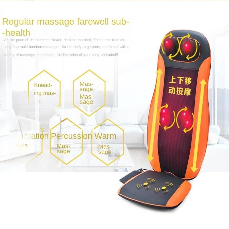 Healing Journey Full Back & Neck Shiatsu Massager with Heat