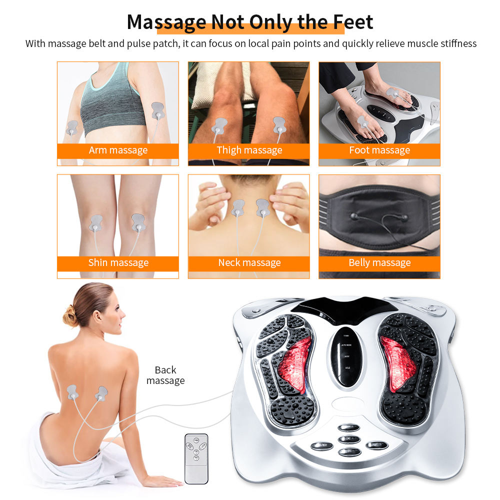 Healing Journey Electric Foot Massager with EMS & TENS Technology