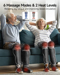Healing Journey Full Leg Air Compression Massager with Heat & Multiple Modes