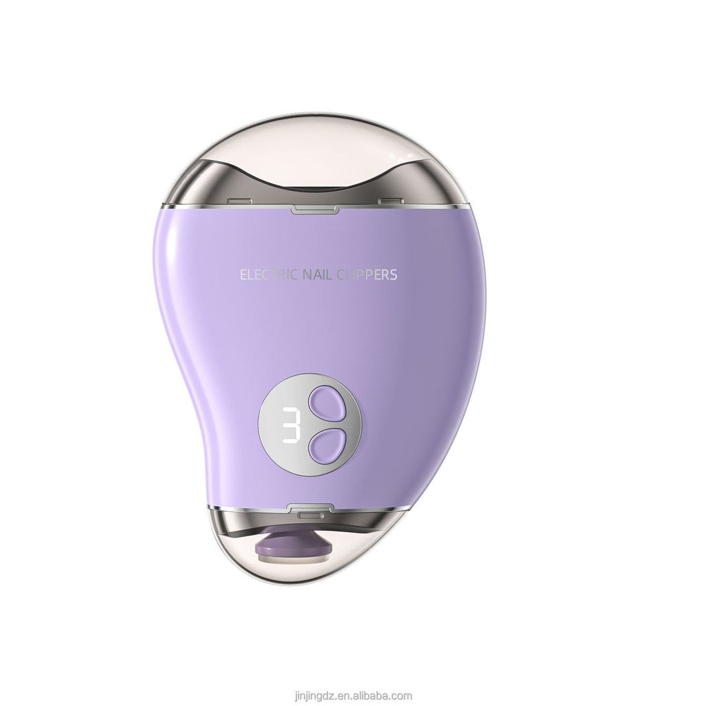 Healing Journey Electric Nail Clipper for Adults & Kids USB Rechargeable Automatic Nail Trimmer